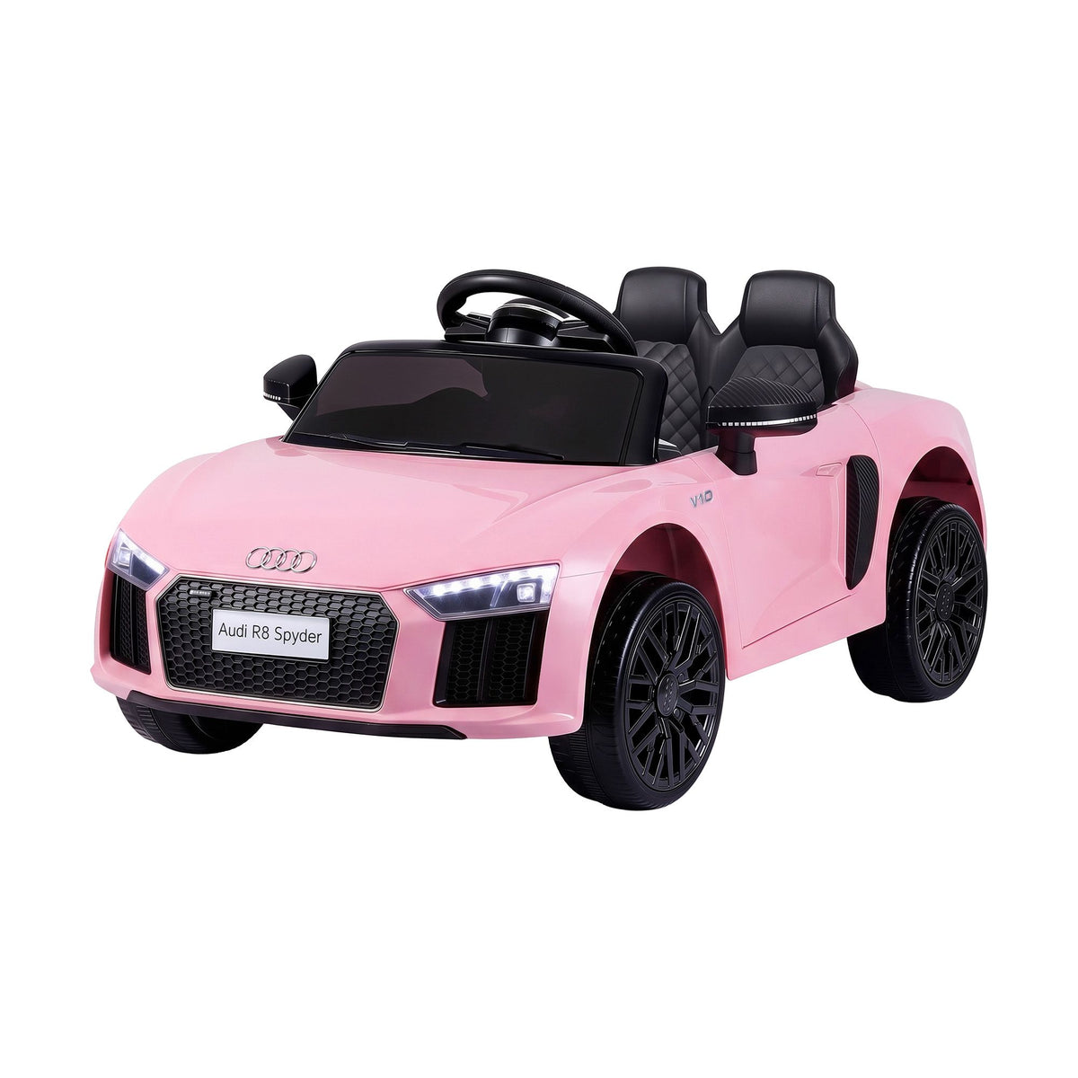 Audi R8 12V Electric Ride On Car - Pink