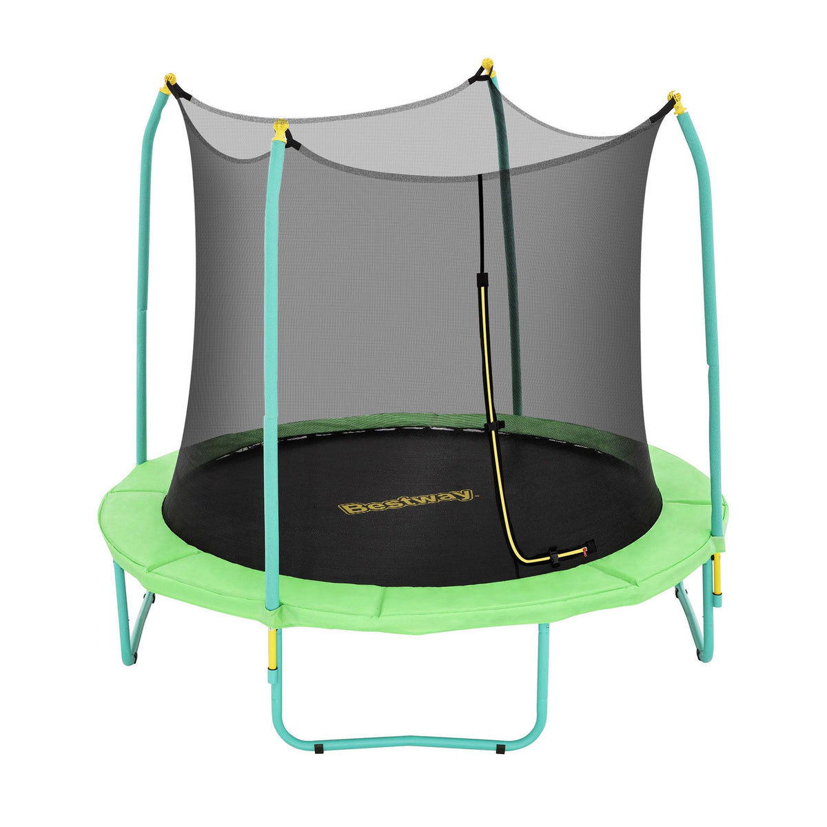 Bestway 8ft Kids 80kg Trampoline with Net Enclosure