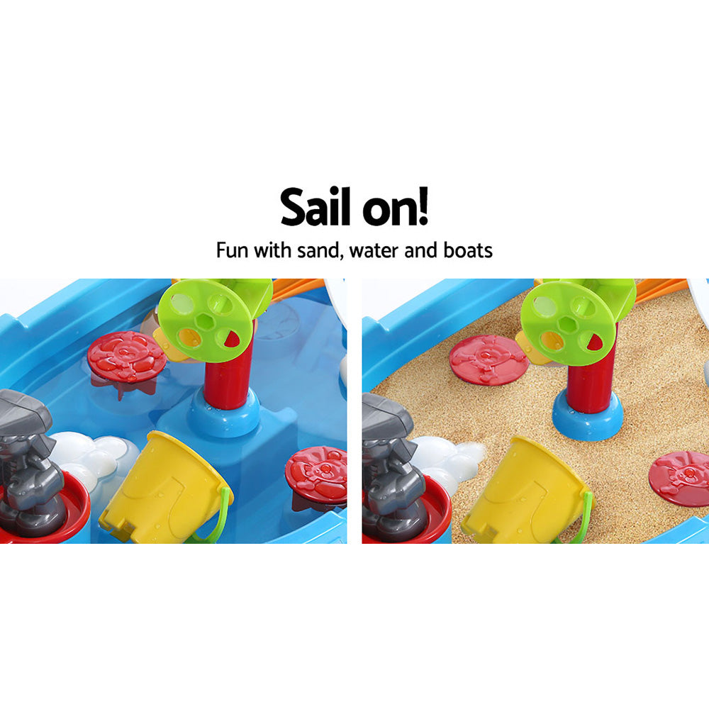 Keezi Kids Sand & Water Boat Play Set