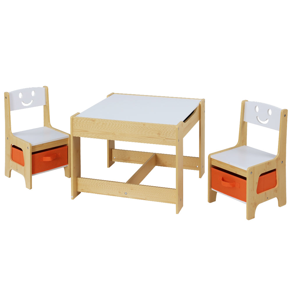 Keezi 3PC Kids Table and Chairs Set