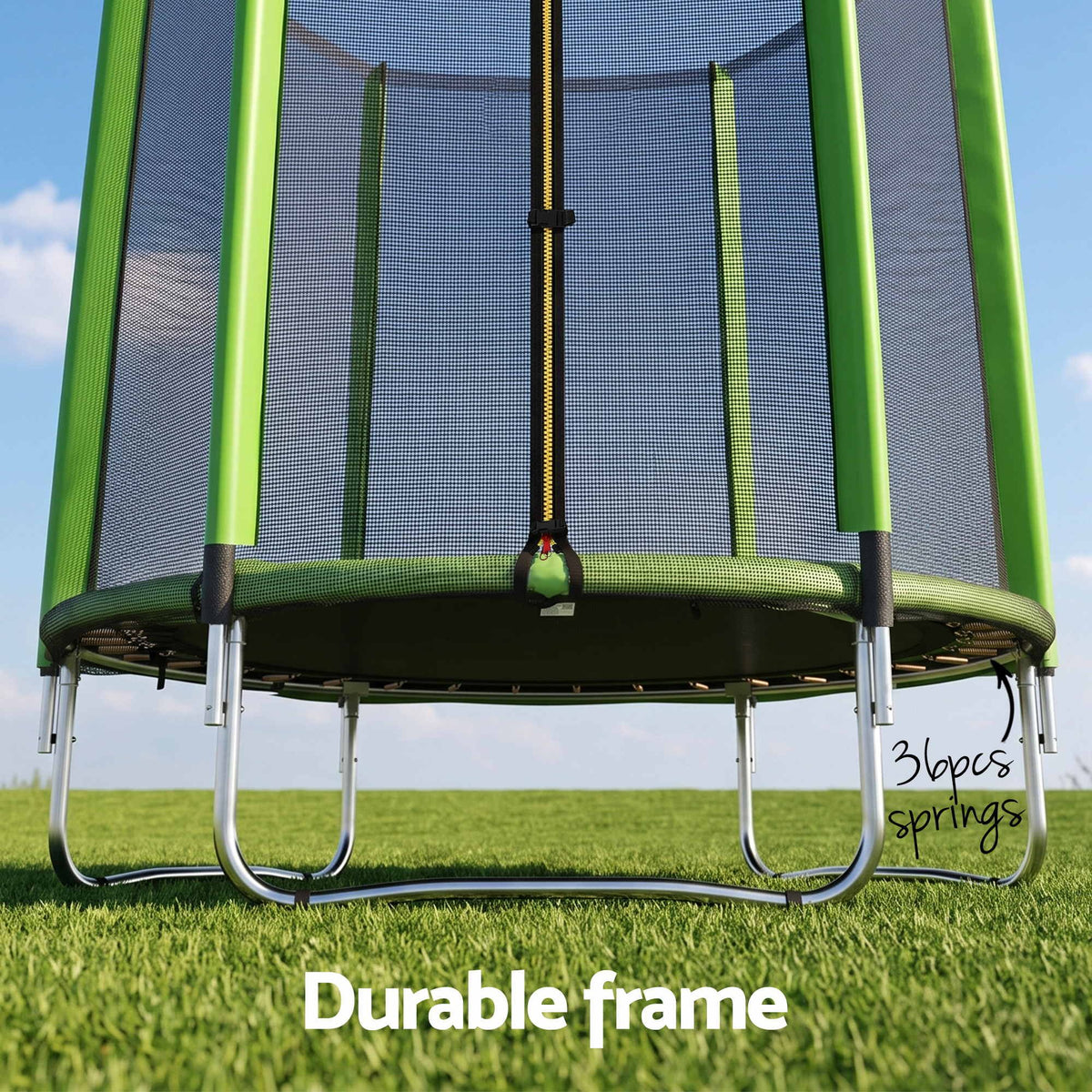 Everfit 6ft 60kg Kids Trampoline with Net Enclosure