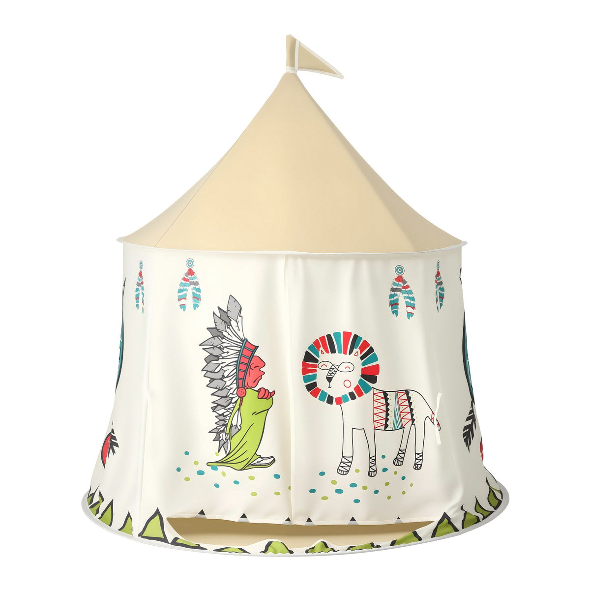 Keezi Kids Teepee Tent Playhouse