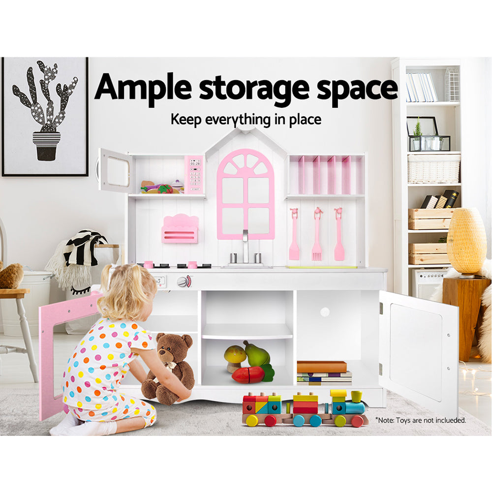 Keezi Kids 12 in 1 Pretend Play Kitchen Set