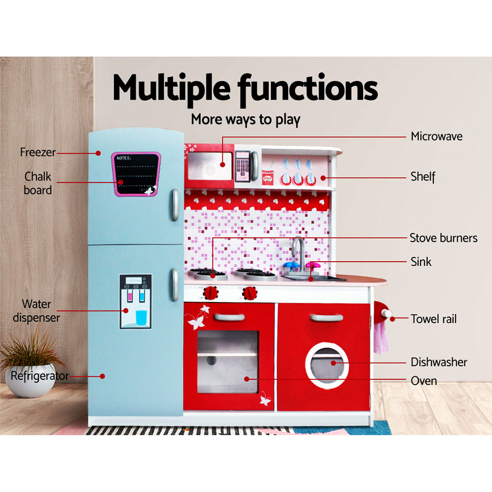 Keezi Kids Multi Function Pretend Play Kitchen