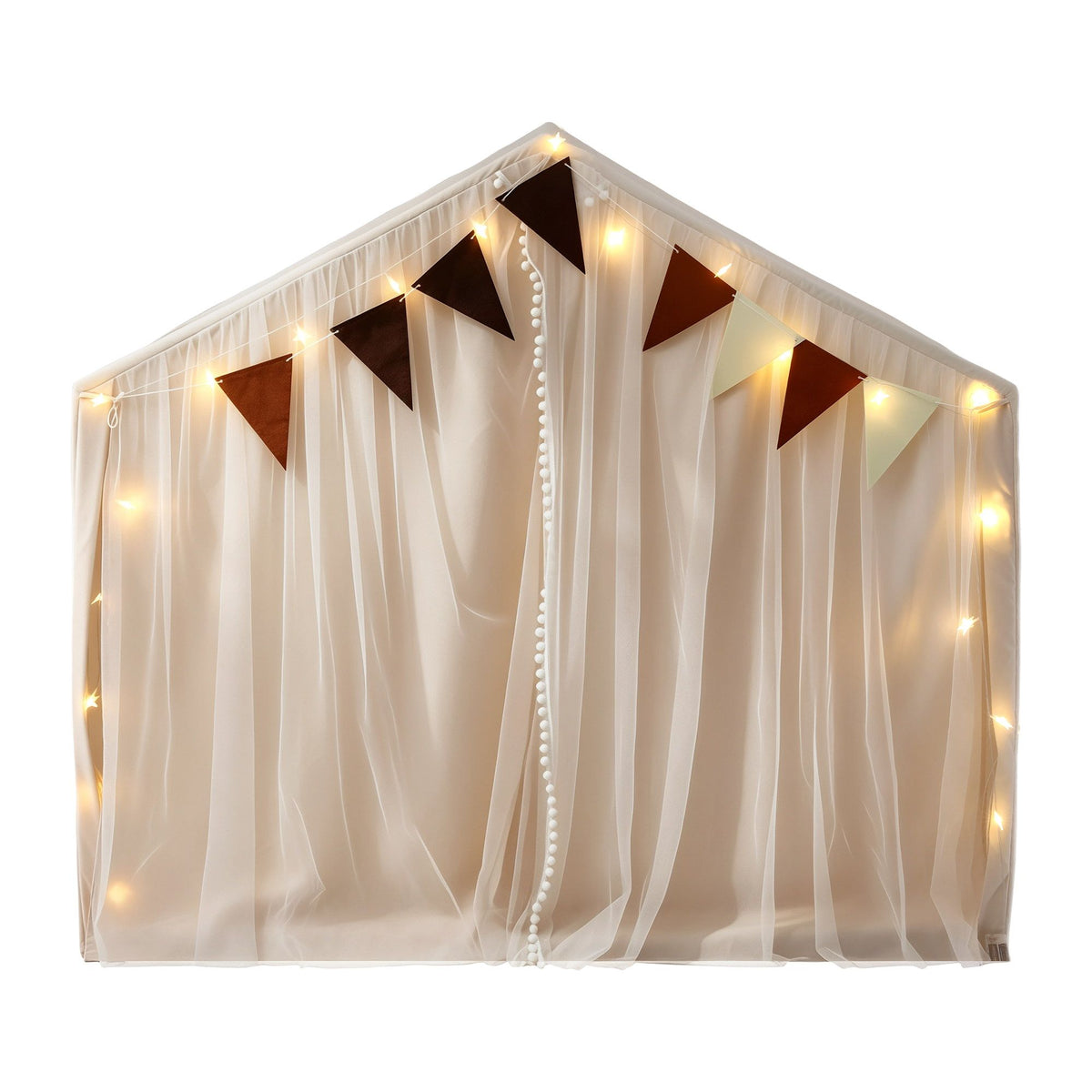 Keezi Kids Playhouse Tent with Star Lights