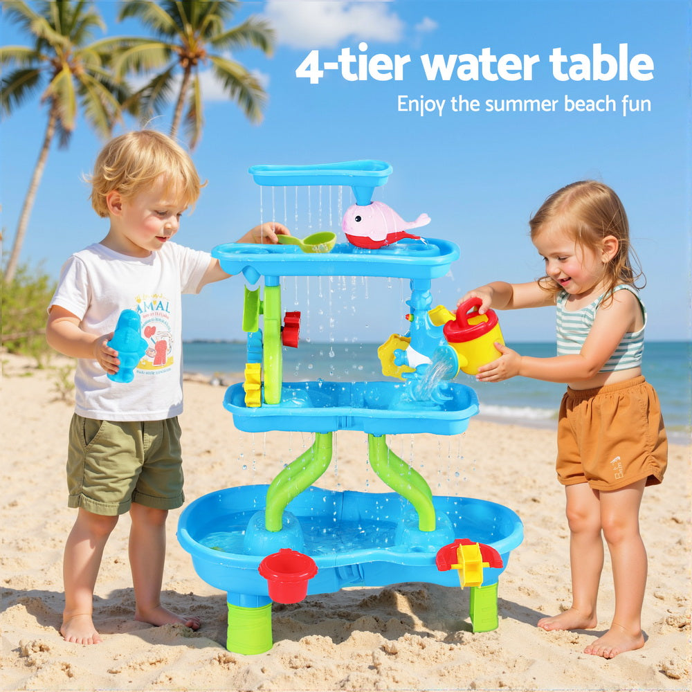 Keezi Kids Waterfall Tower Sand & Water Play Set