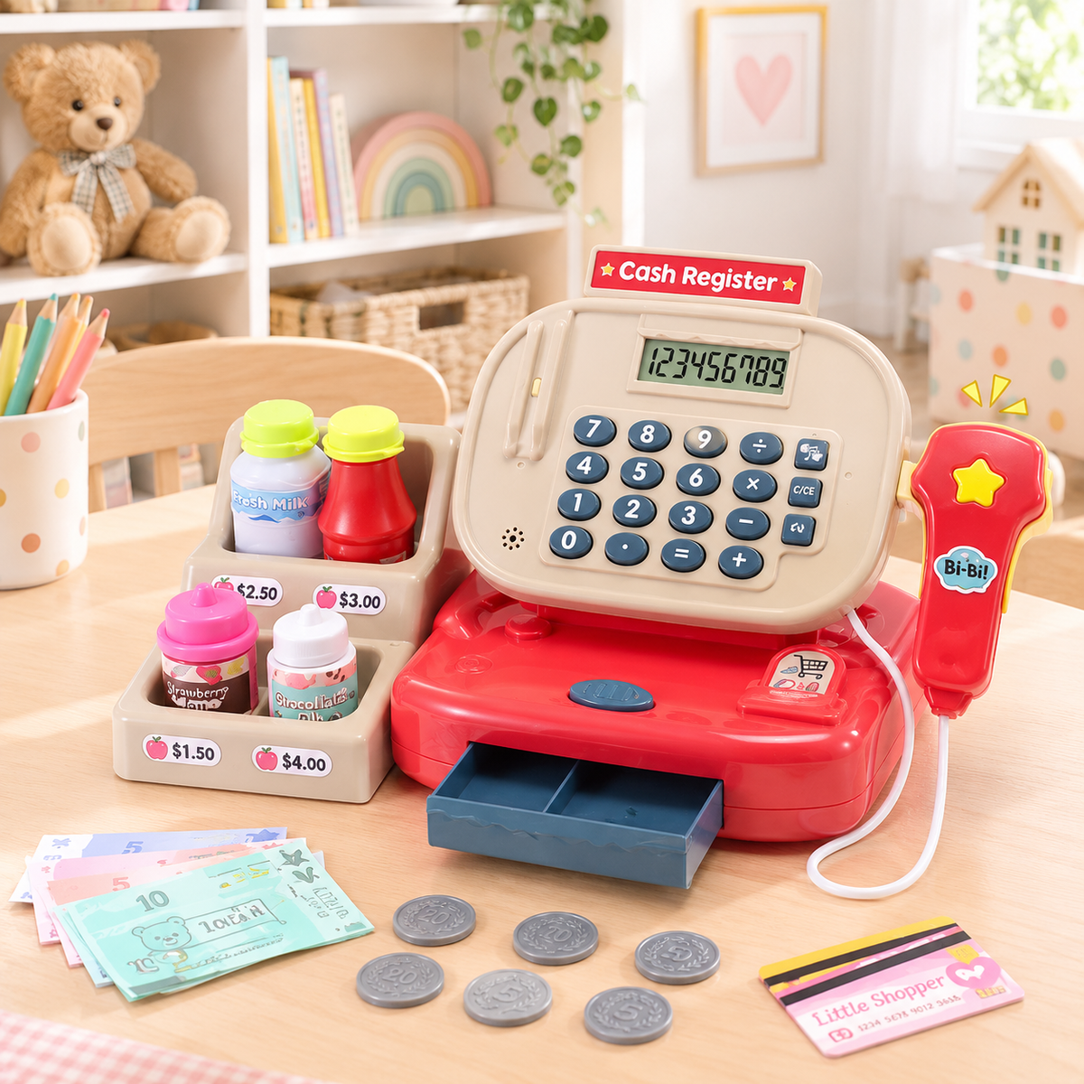 Keezi Kids Cash Register Play Set
