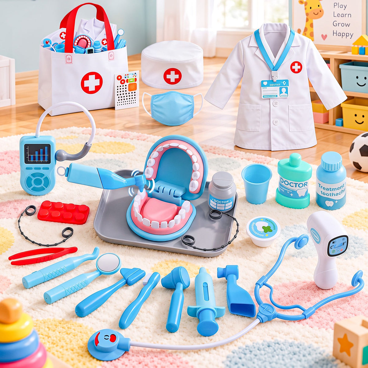 Keezi Kids 30pc Doctor Playset