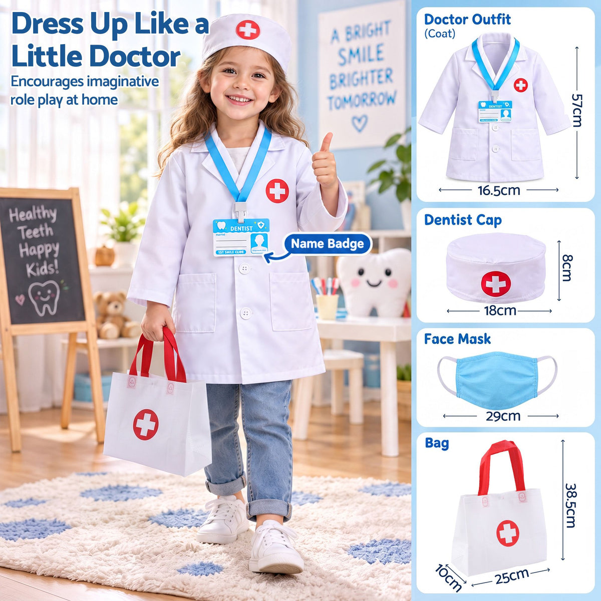 Keezi Kids 30pc Doctor Playset