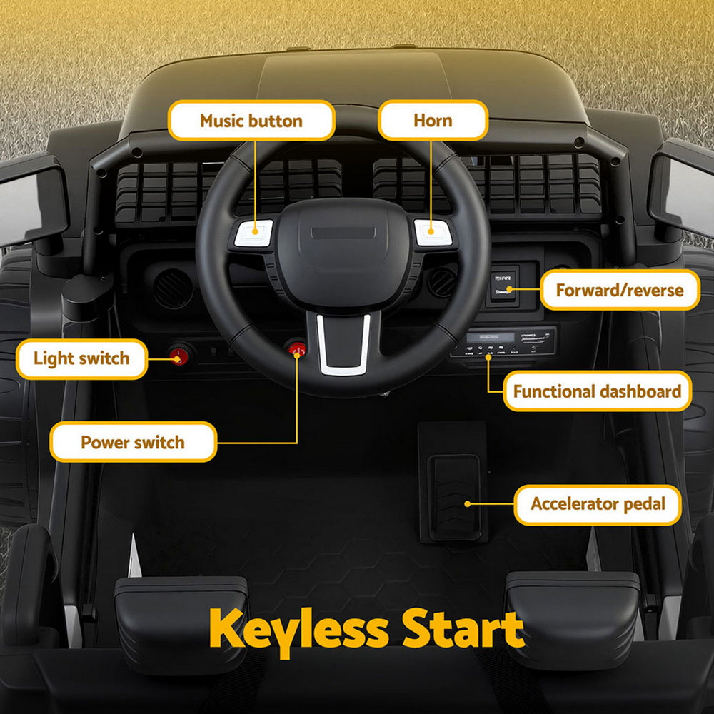 Rigo 12V Electric Ride on Jeep Inspired Car