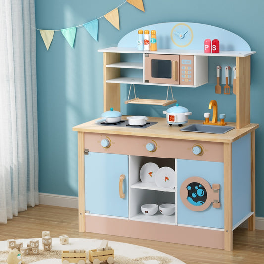 KEEZI KIDS PRETEND PLAY KITCHEN