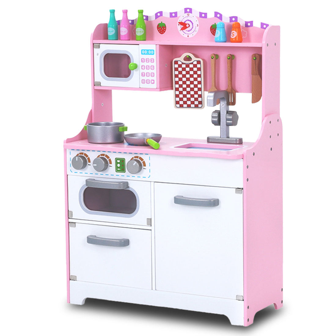 Keezi Kids Gourmet Pretend Play Kitchen Set