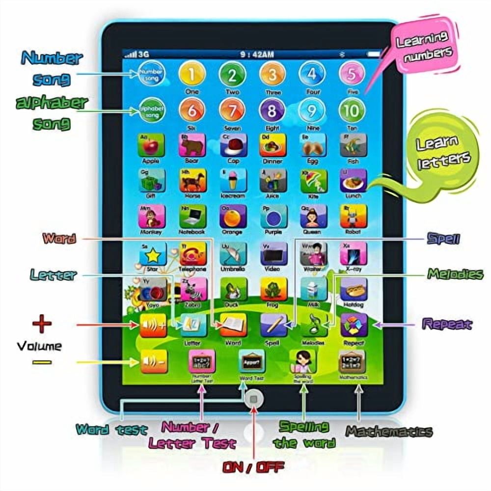 Kids Interactive Educational Learning Tablet / Pad
