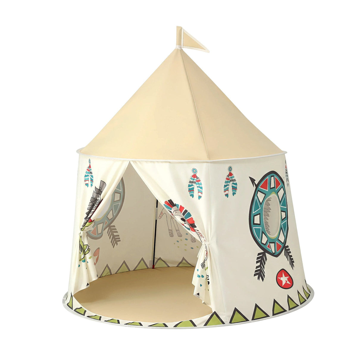 Keezi Kids Teepee Tent Playhouse