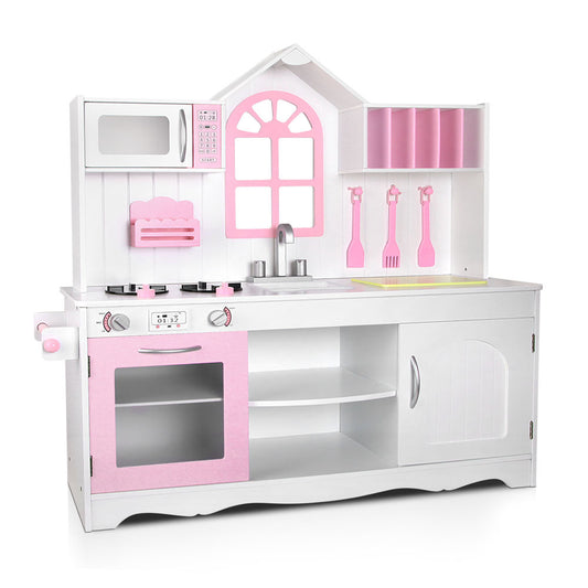Keezi Kids 12 in 1 Pretend Play Kitchen Set